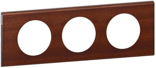 Рамка универсальная Legrand Celiane Corian 3-м. дерево орех фото Рамка универсальная Legrand Celiane Corian 3-м. дерево орех картинка